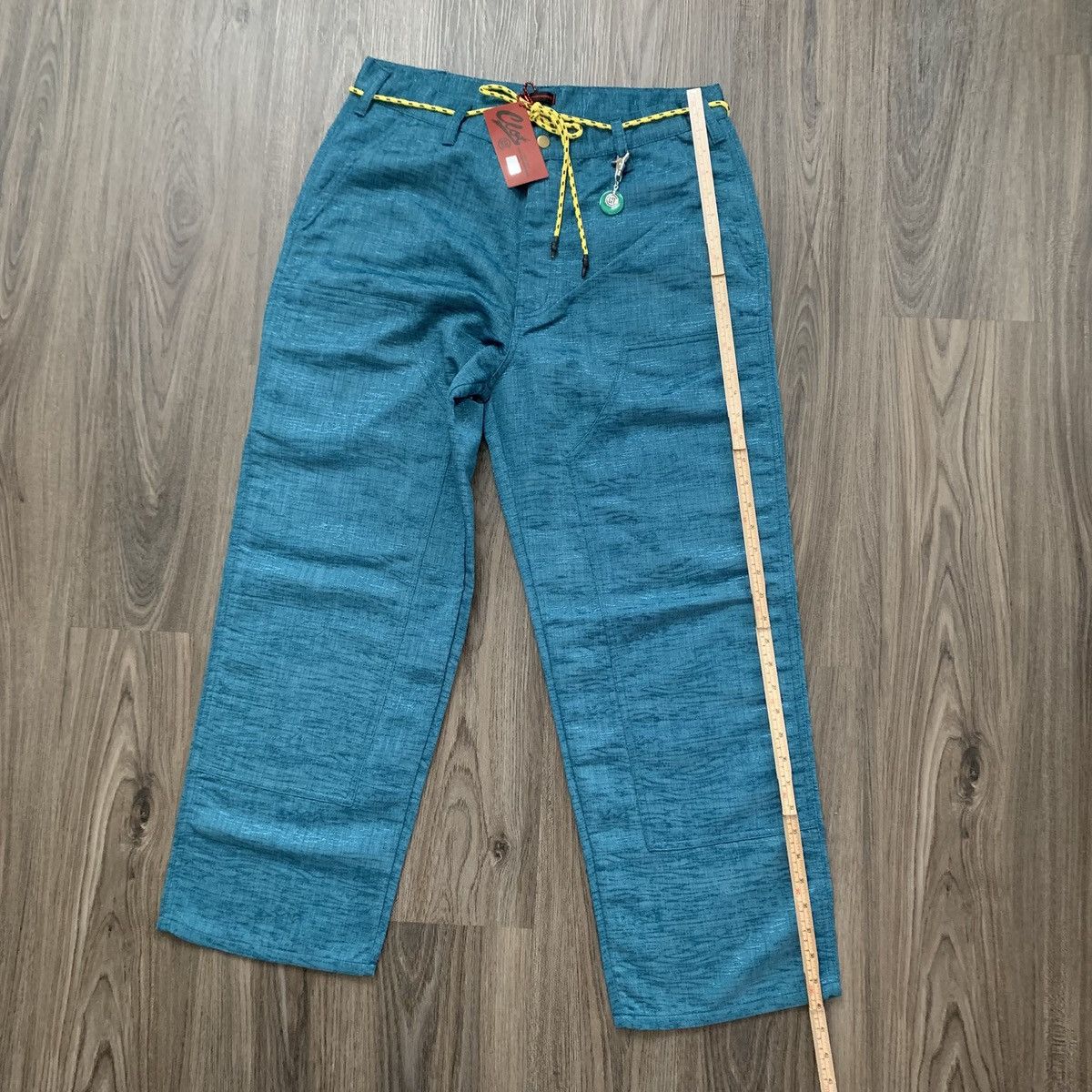 CLOT Clot Apparel green pants cropped carpenter XL Size US 34 / EU 50 - 11 Thumbnail