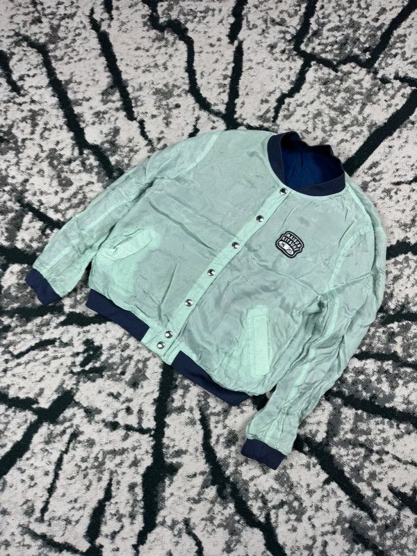 Maison Kitsune Maison Kitsune Reversible Bomber Jacket Navy Blue XS Size XS / US 0-2 / IT 36-38 - 4 Thumbnail