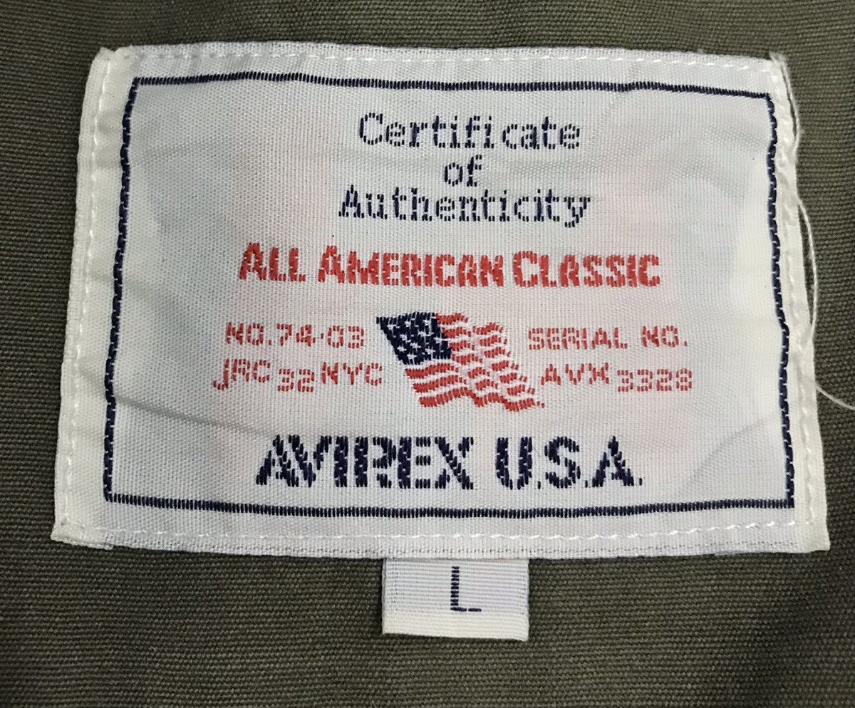 Avirex × Vintage Vintage Avirex Usa All American Classic Jacket Size US L / EU 52-54 / 3 - 14 Thumbnail