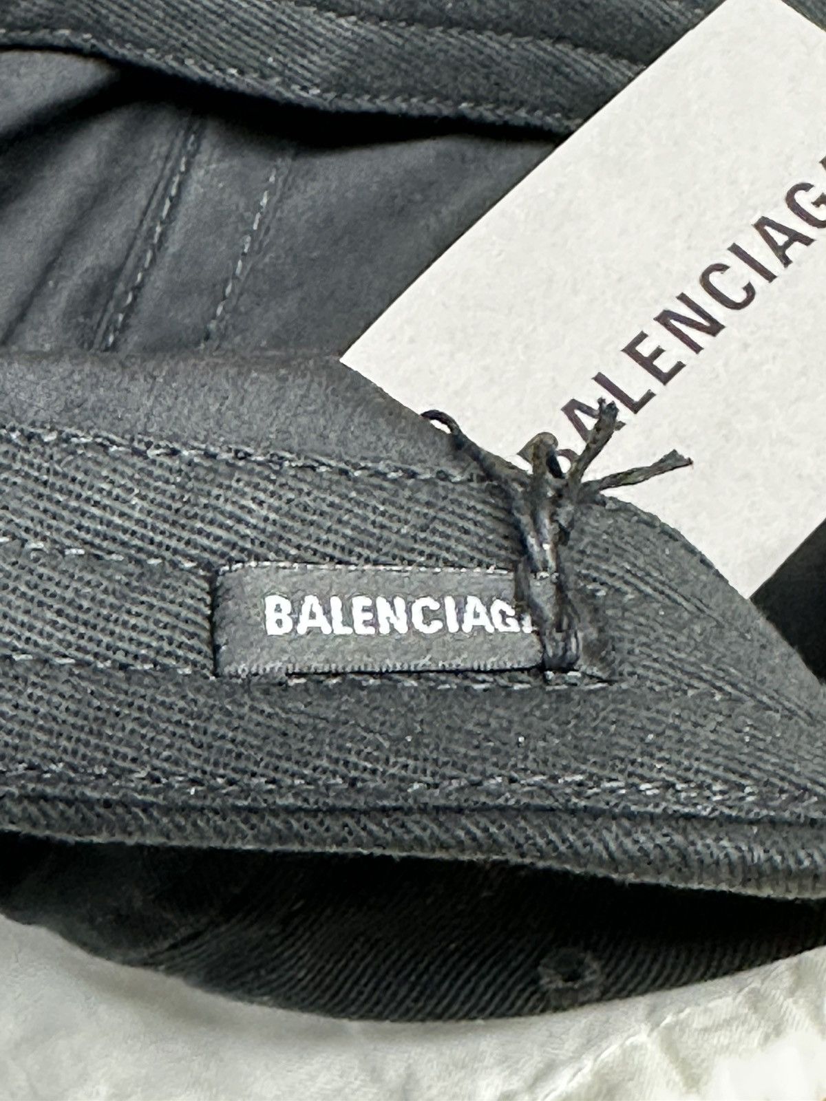Balenciaga BALENCIAGA Rainbow Logo hat Size ONE SIZE - 5 Thumbnail