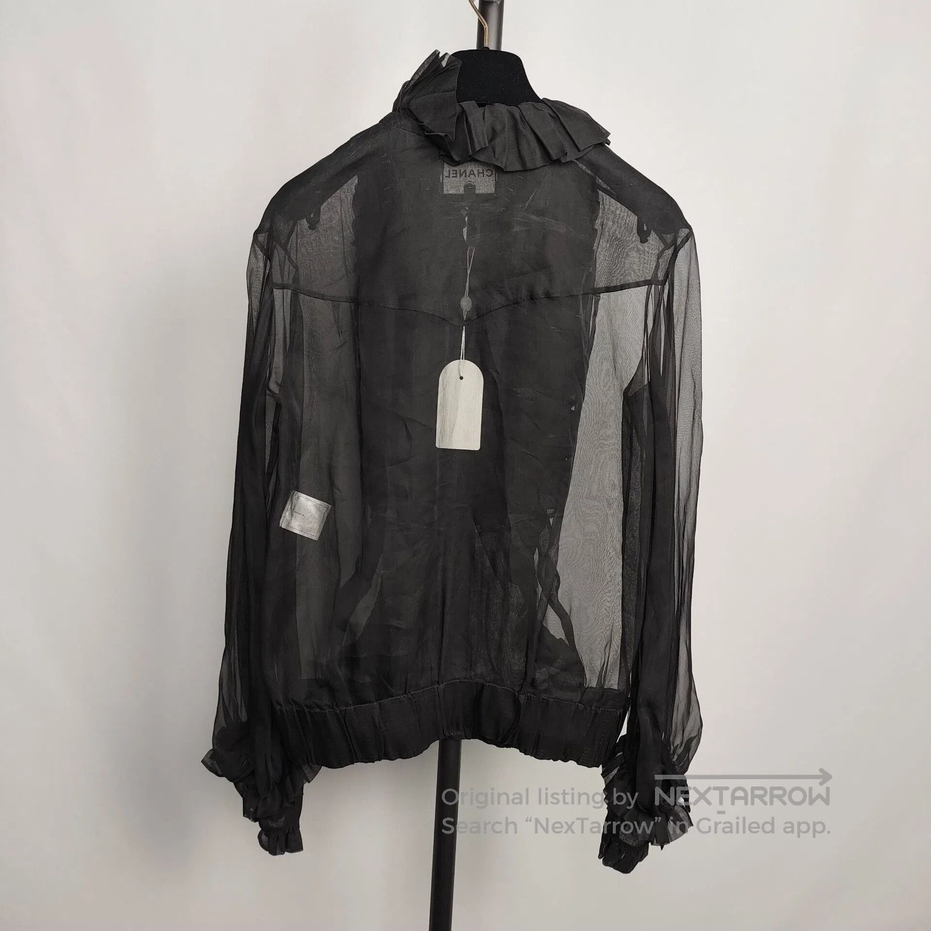 Chanel Chanel Silk Bud Design Jacket. Size XS / US 0-2 / IT 36-38 - 2 Thumbnail