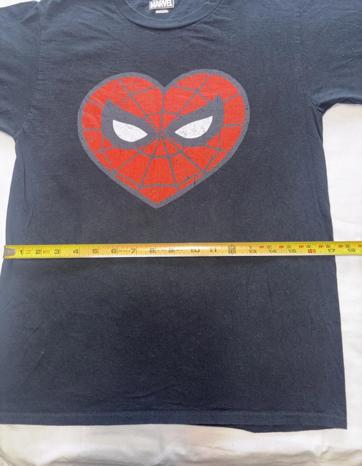 Marvel Comics Retro Spider-Man Heart Graphic Tee Size US XXS / EU 40 - 5 Thumbnail