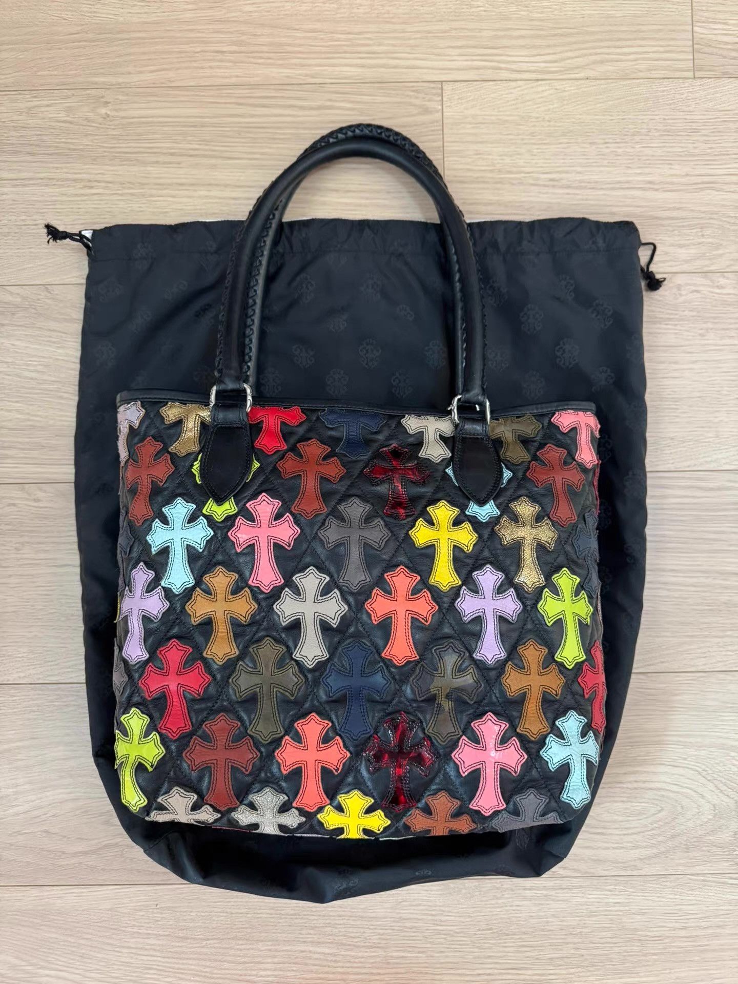 Chrome Hearts Chrome Hearts Multicolor Leather Cross Tote Bag Q14 Size ONE SIZE - 1 Thumbnail