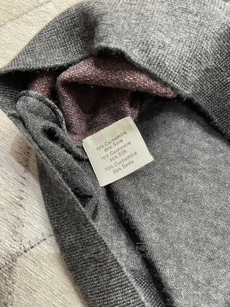 Hermes Hermes Diamond Pattern Cashmere Sweater, 70% Cashmere, 30% Size US L / EU 52-54 / 3 - 4 Thumbnail