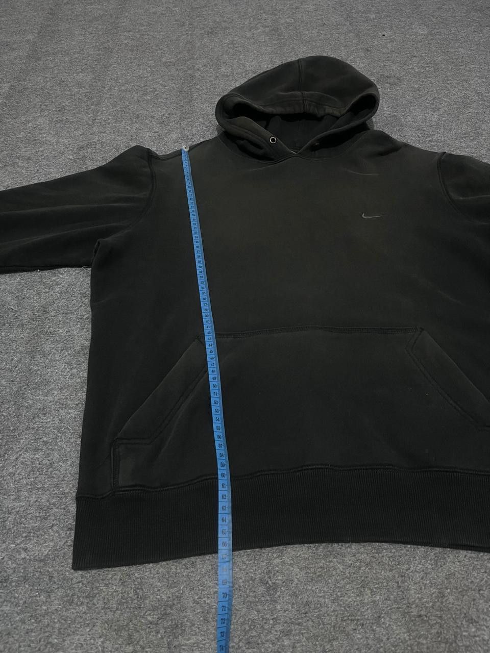 Japanese Brand Vintage Hoodie Faded Nike Centered Mini Swooh Size US M / EU 48-50 / 2 - 9 Thumbnail