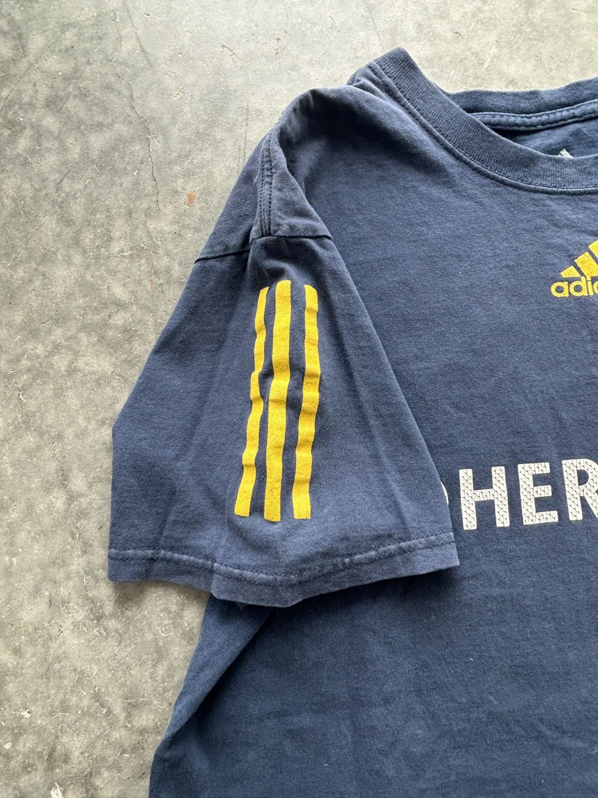 Adidas Vintage Y2K Adidas LA Galaxy David Beckham Shirt Size US M / EU 48-50 / 2 - 3 Thumbnail