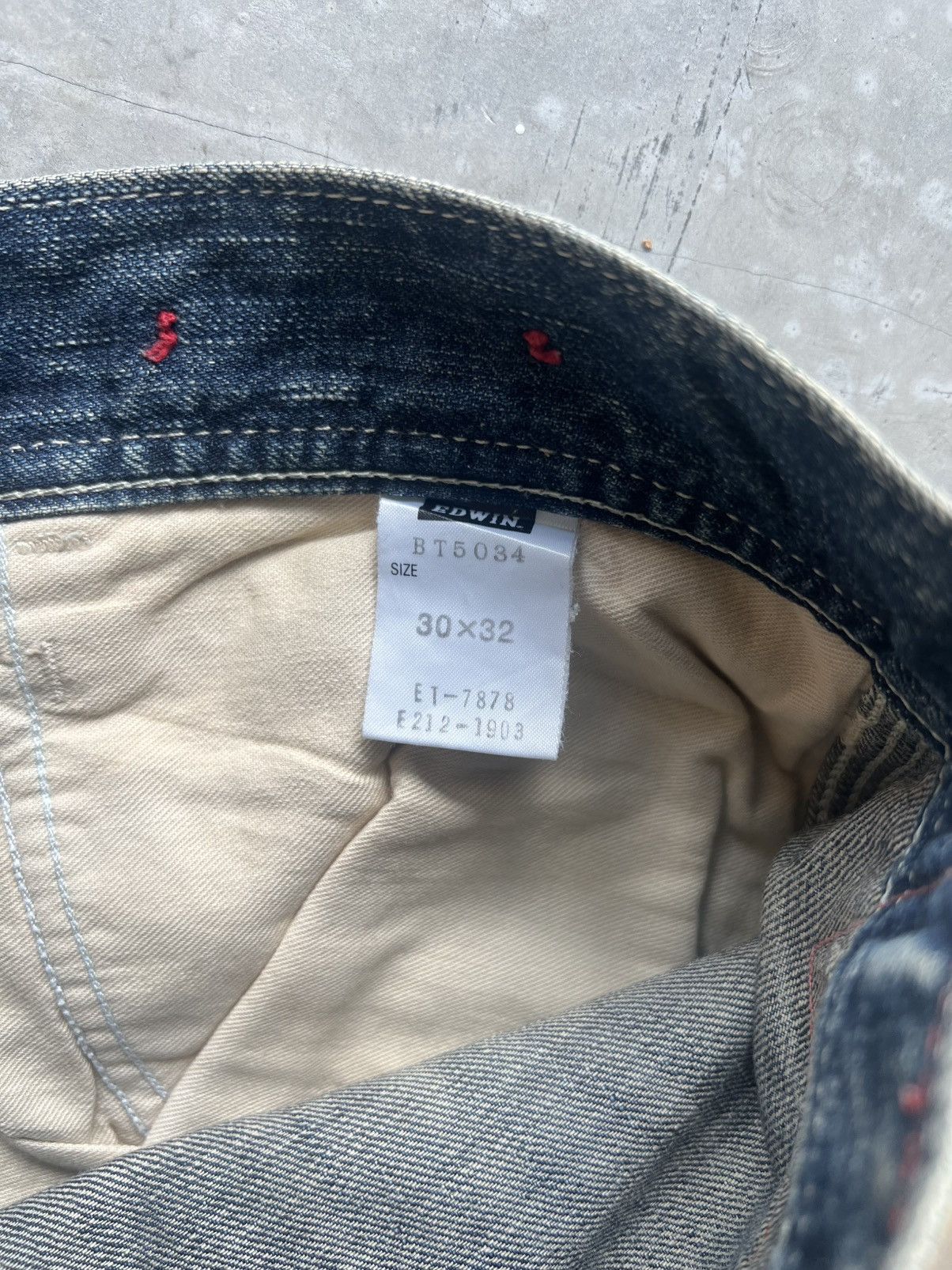 Edwin Edwin Blue Trip W30 Actual 32x31 Carpenter Jeans Size US 30 / EU 46 - 8 Thumbnail