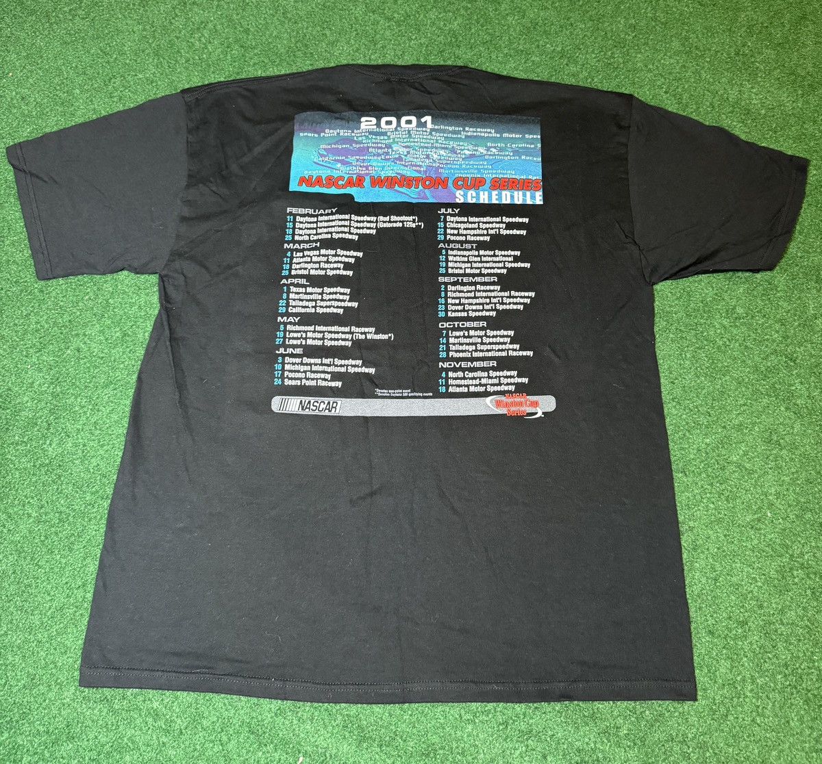 NASCAR × Vintage Vintage Y2K Nascar Only The Strong Survive Attitude T Shirt Size US XL / EU 56 / 4 - 3 Thumbnail