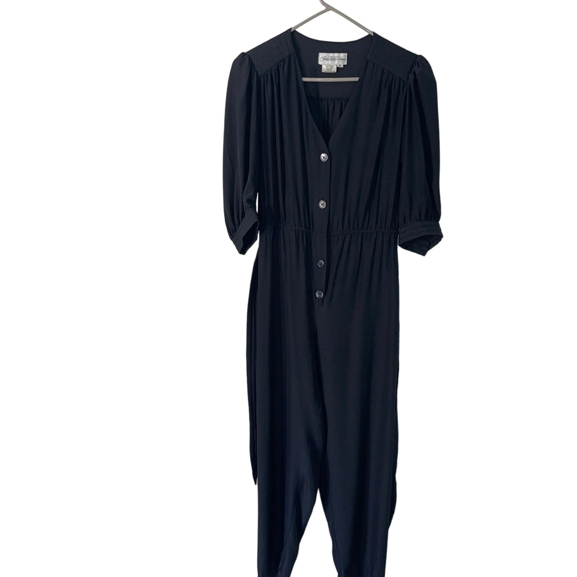 Saks Fifth Avenue Saks Fifth Avenue Vintage Womens Jumpsuit Size 6 Size 28" / US 6 / IT 42 - 1 Thumbnail