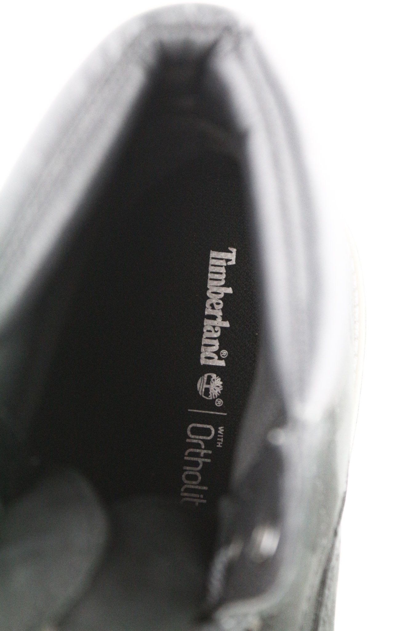 Timberland A17VM UK7 Black Leather Almond Ortholite 79872 Size US 9 / IT 39 - 11 Thumbnail