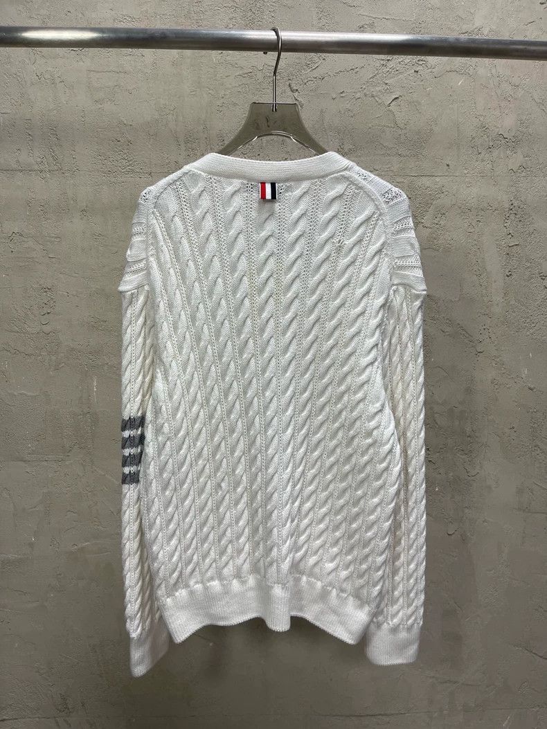 Thom Browne Thom Browne Knitted cardigans Size US XL / EU 56 / 4 - 2 Thumbnail