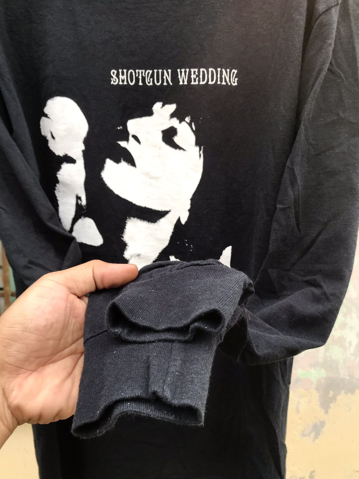 Vintage RARE Vintage Shotgun Wedding Lydia Lunch band tee Size US M / EU 48-50 / 2 - 4 Thumbnail