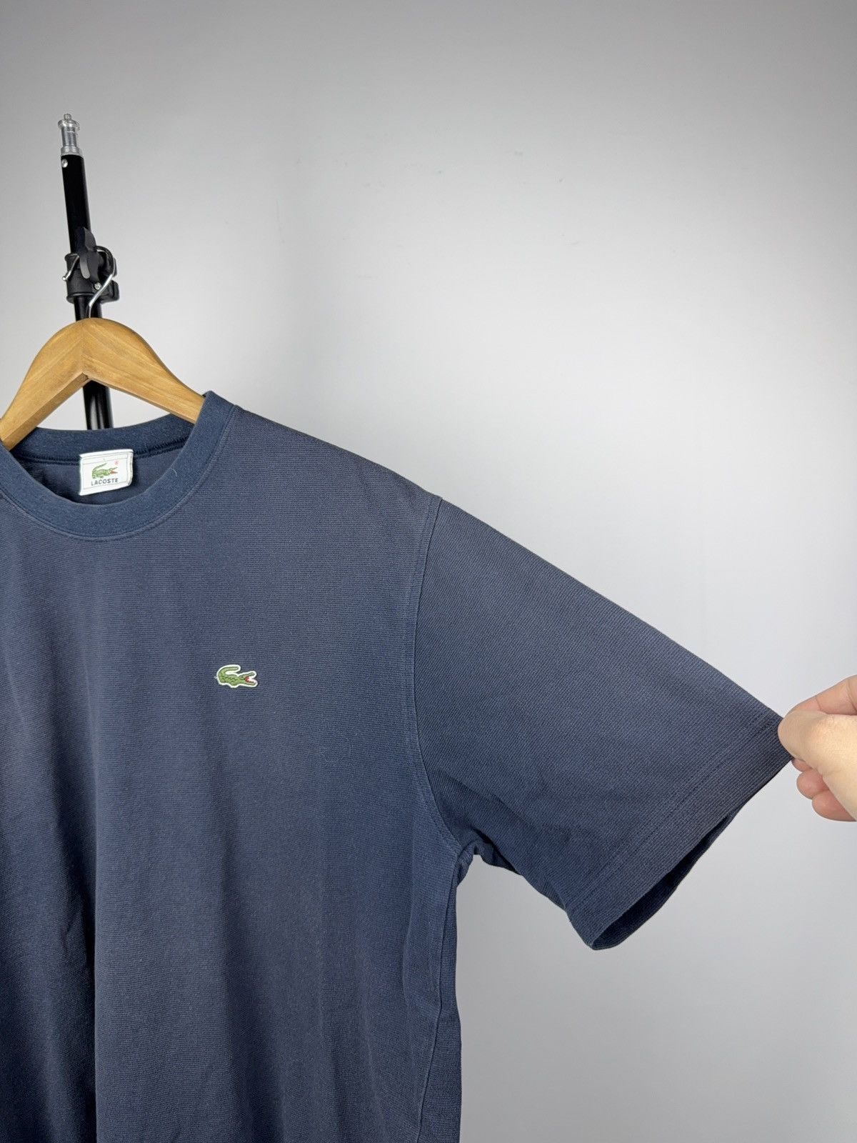 Lacoste Lacoste 90s Faded Vintage France Classic Fit Tee Minimal 🐊 Size US L / EU 52-54 / 3 - 3 Thumbnail