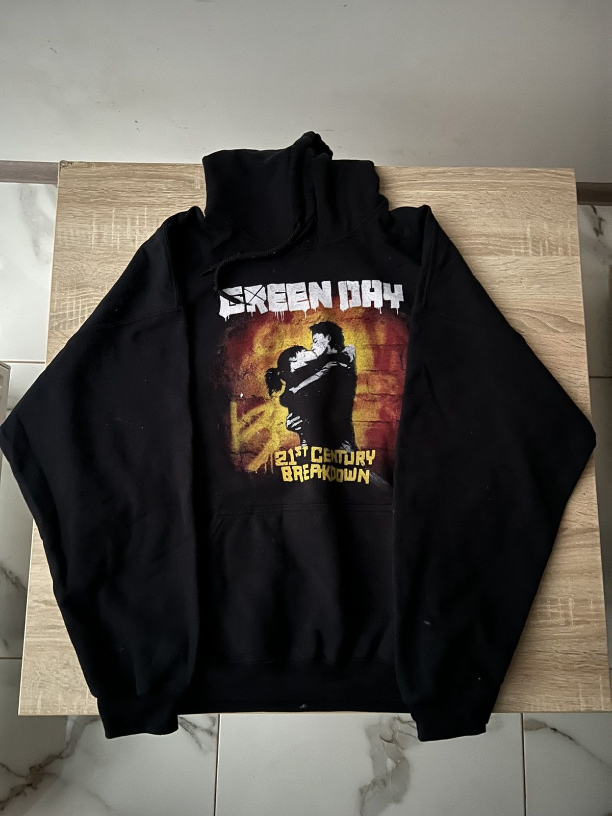 Band Tees Vintage Y2K Green Day 21st Century Tour Hoodie Size US XL / EU 56 / 4 - 3 Thumbnail