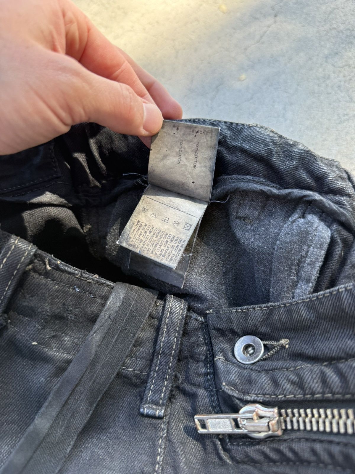 Rick Owens Rick Owens 07 “Exploder” Aircut Denim Size US 32 / EU 48 - 13 Thumbnail