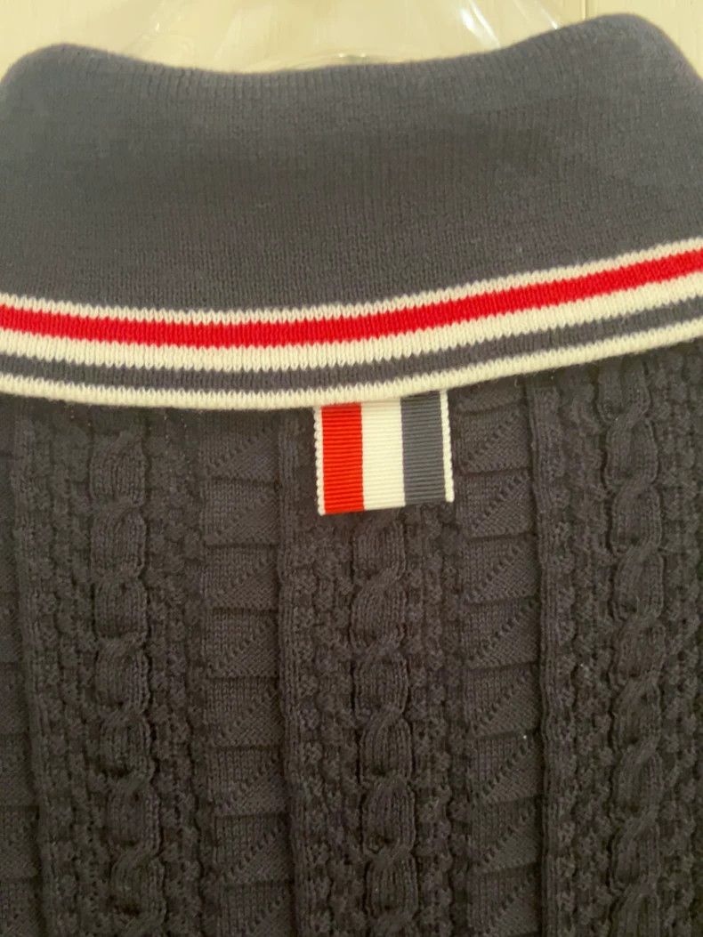 Thom Browne Thom Browne Knitted short sleeves Size US XS / EU 42 / 0 - 7 Thumbnail