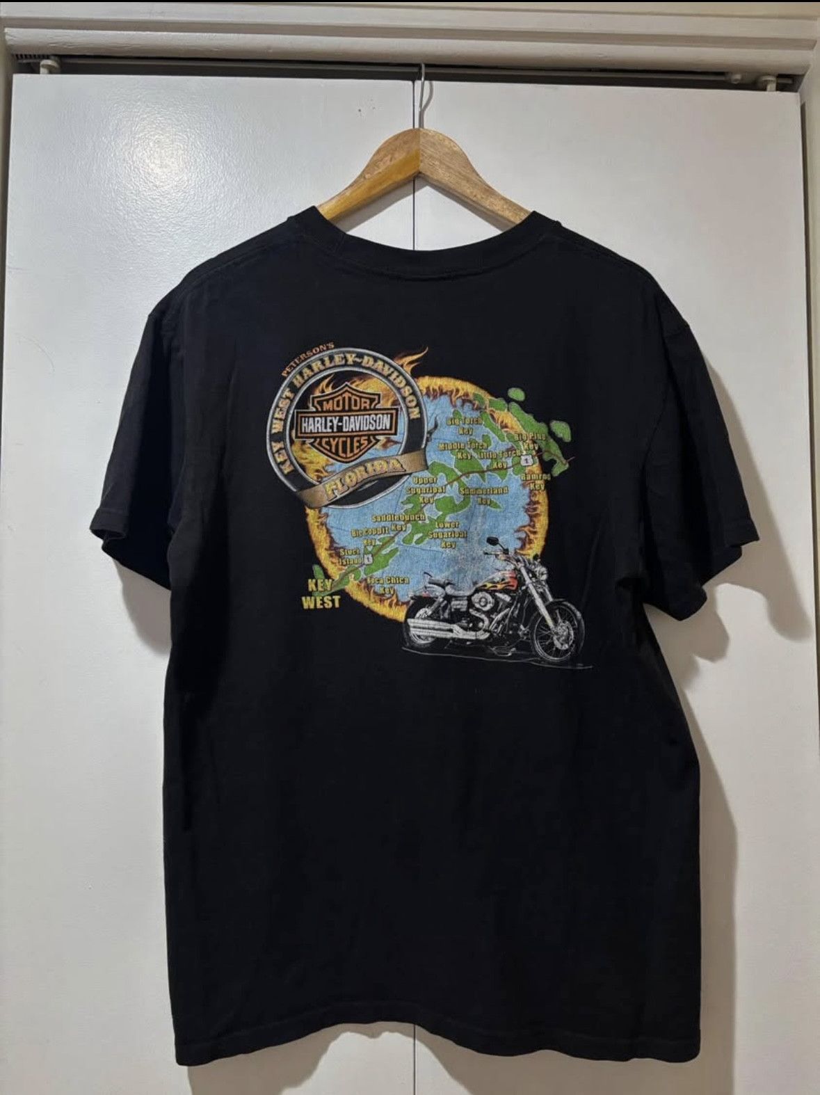 Harley Davidson × Vintage Harley Davidson Florida Conch Republic Key West Shirt Size US L / EU 52-54 / 3 - 3 Thumbnail