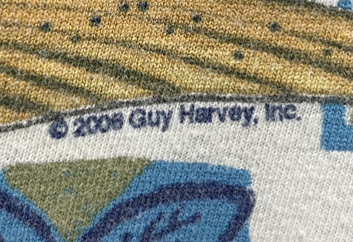 Guy Harvey × Vintage VINTAGE GUY HARVEY BLUE WATER MAHI MAHI FISH SWEATSHIRT Size US L / EU 52-54 / 3 - 4 Thumbnail