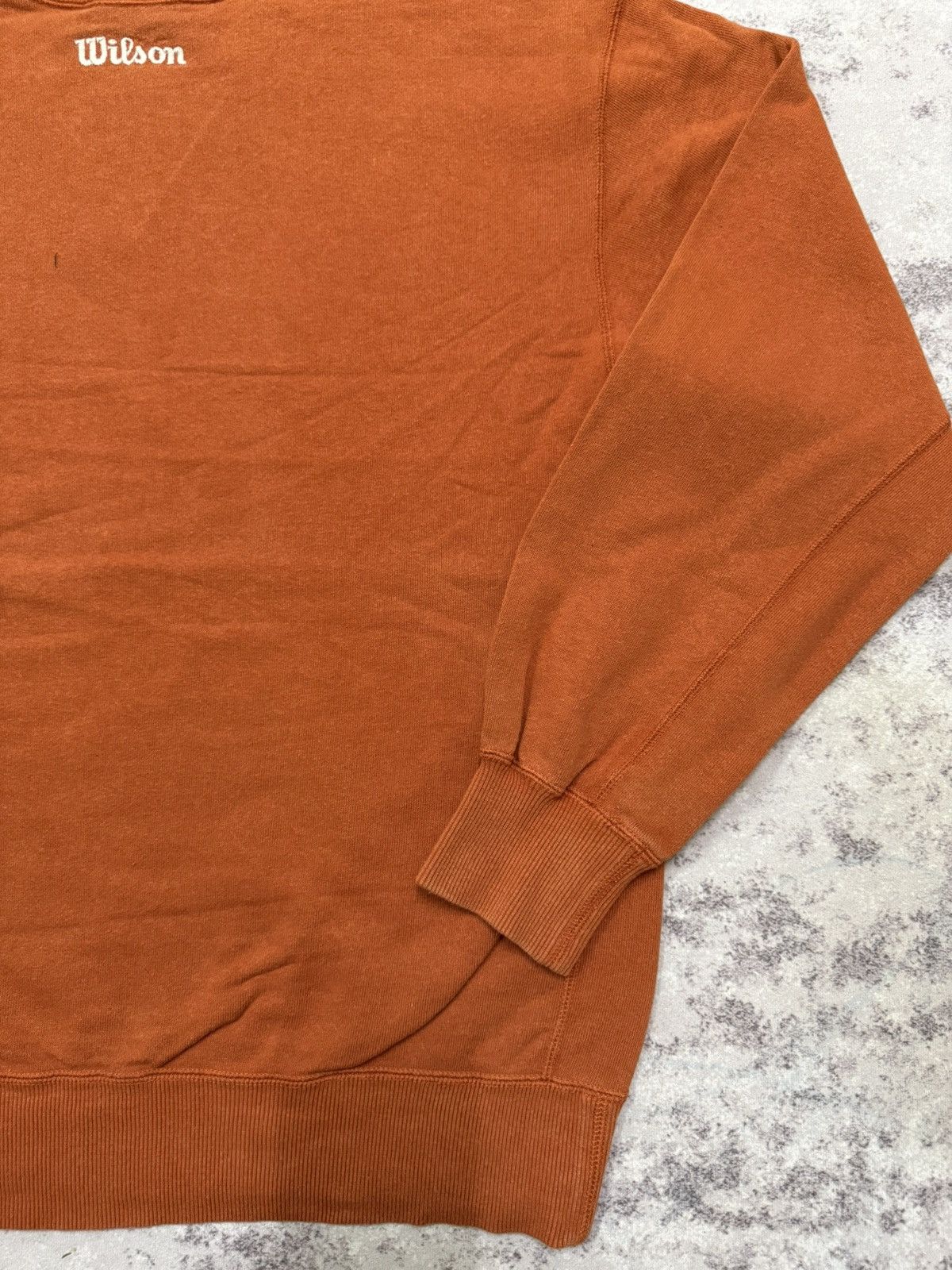 Wilson Vintage 90s Wilson Embroidery Logo Crew Neck Sweatshirt Size US M / EU 48-50 / 2 - 13 Thumbnail