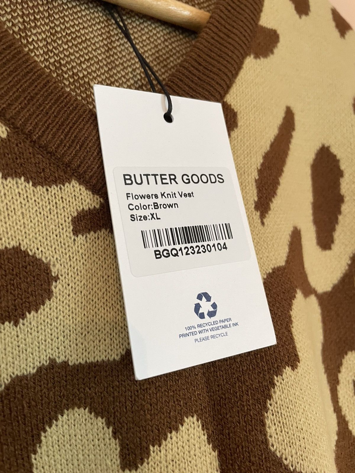 Butter Goods Butter Goods Flower knit vest Size US XL / EU 56 / 4 - 5 Thumbnail