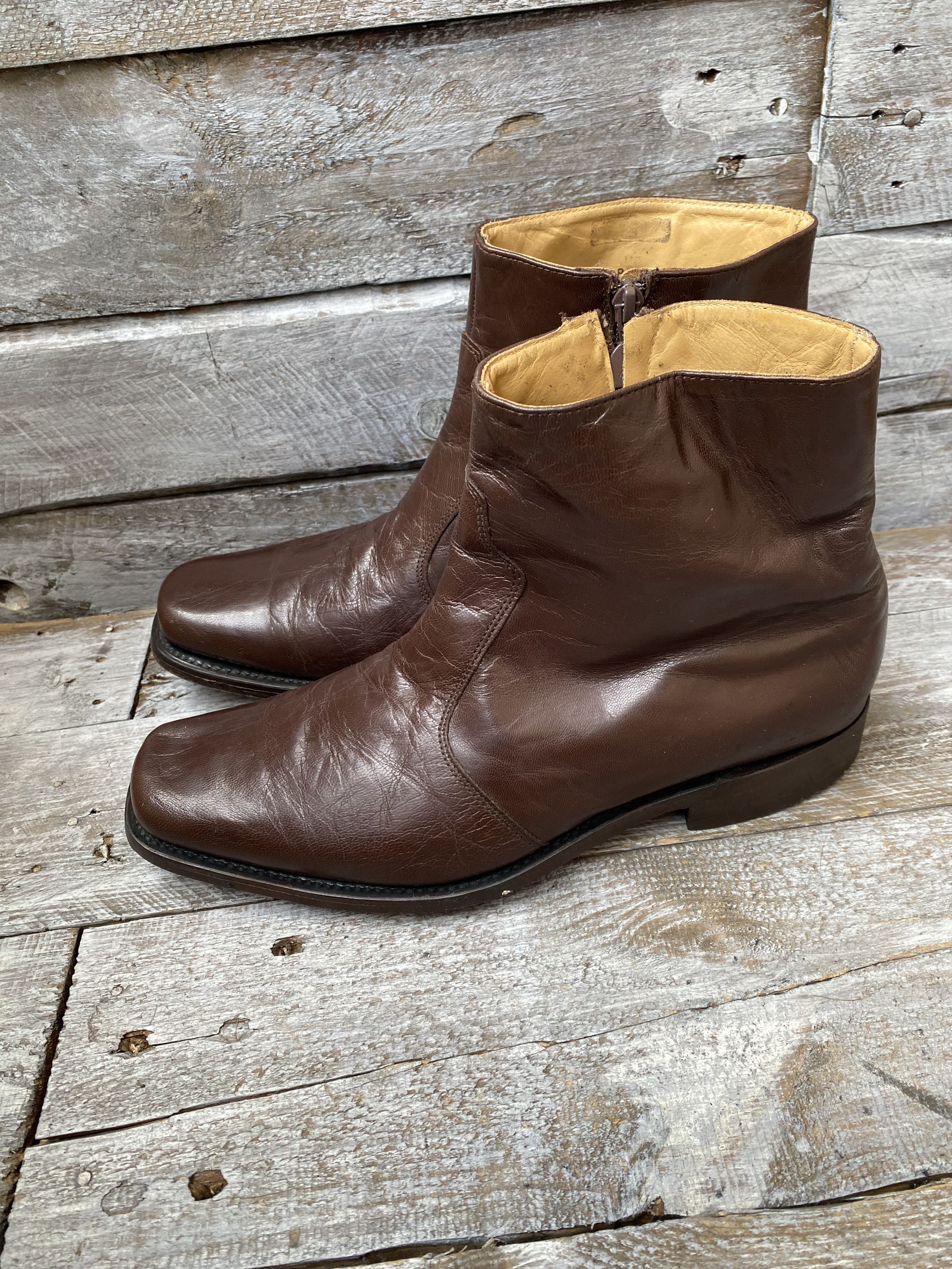 Crockett & Jones Crockett and jones brown leather boots sz42 Size US 9 / EU 42 - 7 Thumbnail