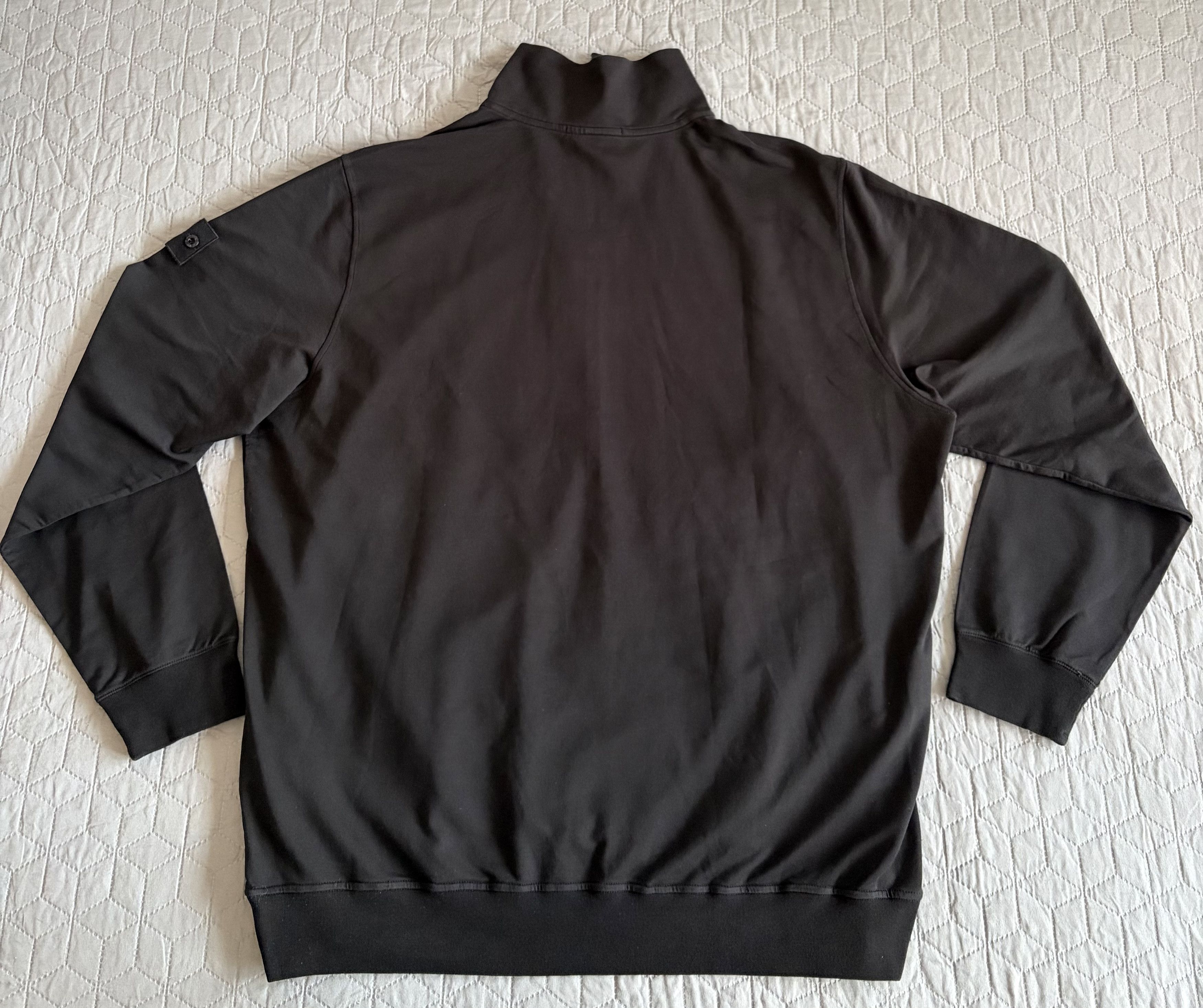 Stone Island Stone Island Ghost Half Zip Sweat Black Size US XXL / EU 58 / 5 - 5 Thumbnail