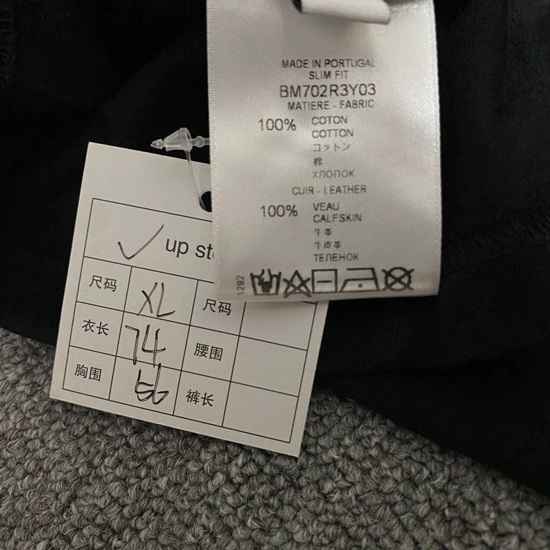 Givenchy Givenchy Patch Logo Short Sleeve Shirt Size US XL / EU 56 / 4 - 5 Thumbnail