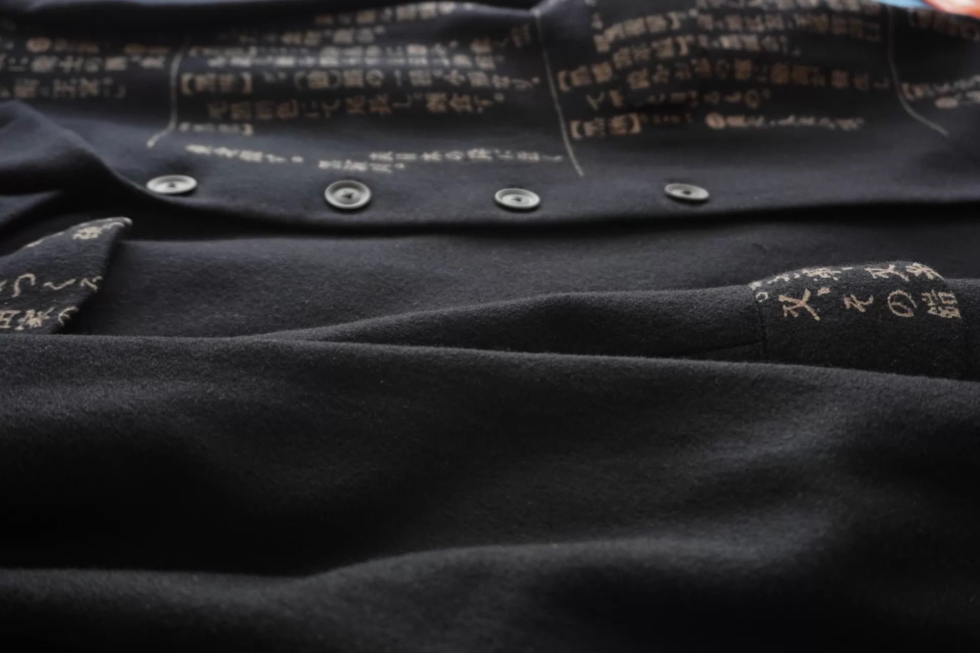 Yohji Yamamoto Yohji Yamamoto 19AW Diction Discharge Coat Sz 2-3 Size US M / EU 48-50 / 2 - 6 Thumbnail