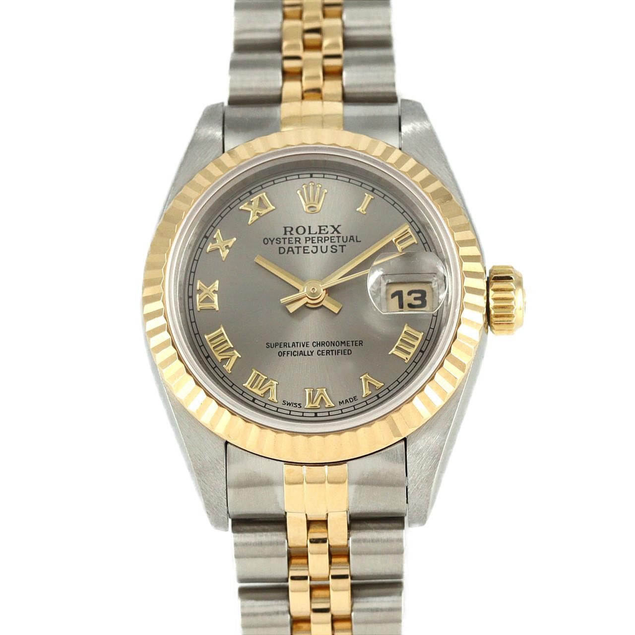 Rolex Rolex Datejust Stainless Steel Yellow Gold Metal Automatic 69173 DUTY FREE for USA