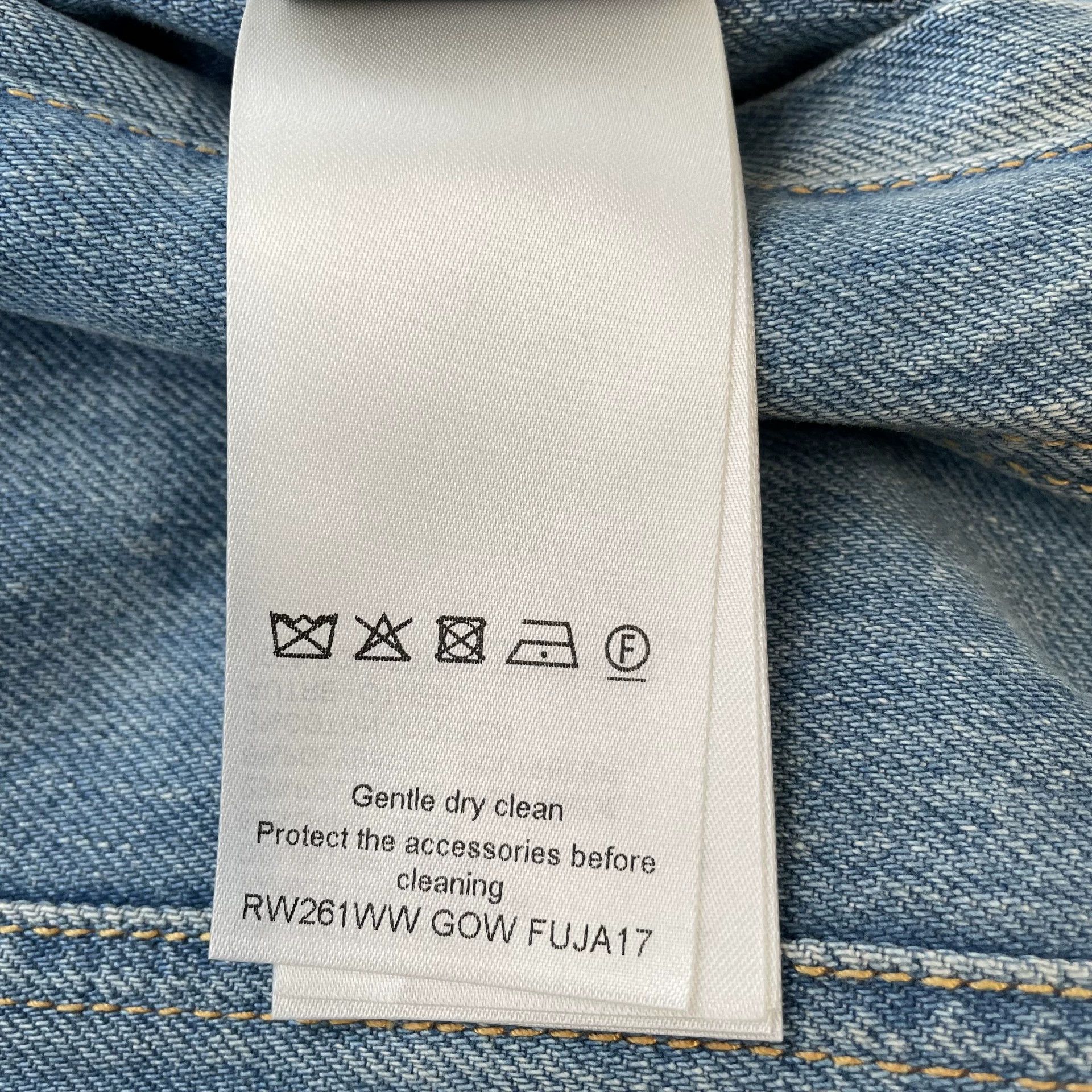 Louis Vuitton Unused LOUIS VUITTON SS26 Women's SKI Denim Jkt 36 19999 Size XS / US 0-2 / IT 36-38 - 7 Thumbnail
