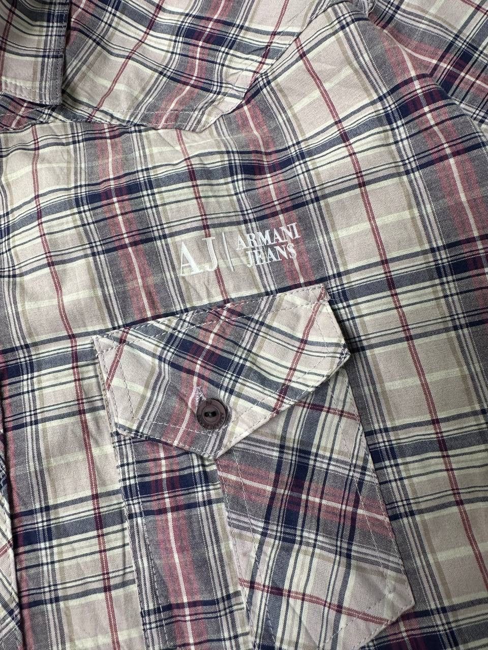 Armani × Giorgio Armani × Vintage Vintage Armani Jeans Big logo Shirt Size US L / EU 52-54 / 3 - 7 Thumbnail