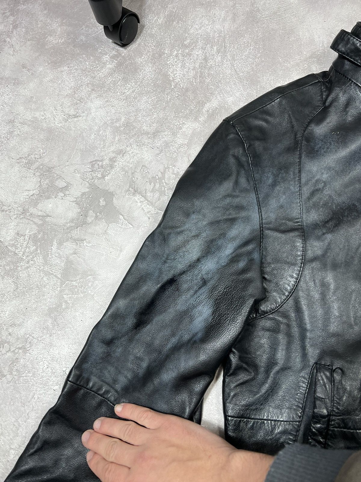 Other Vintage Racing Biker Y2k Leather Jacket Size US M / EU 48-50 / 2 - 3 Thumbnail