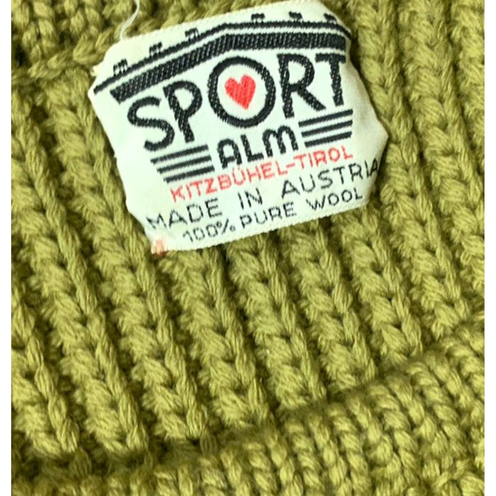 Vintage VTG Sport Alm Kitzbohel Tirol Austria Wool Mens Sweater Extra Large XL Size L / US 10 / IT 46 - 3 Thumbnail