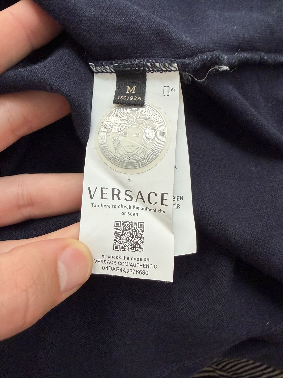 Versace Versace Logo Polo T-Shirt Size US M / EU 48-50 / 2 - 5 Thumbnail