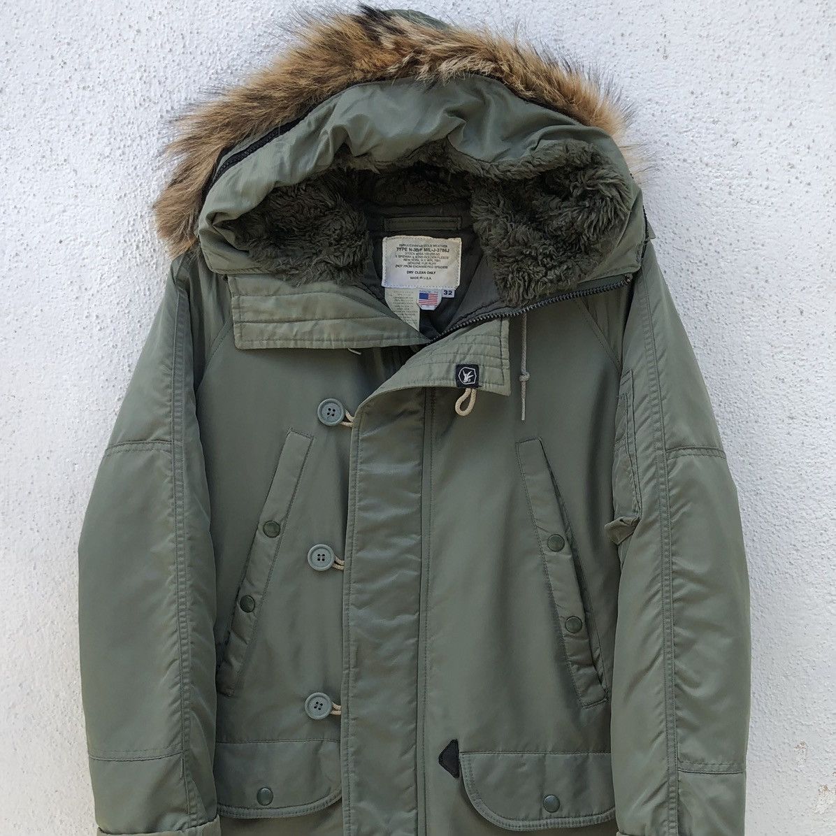 I. Spiewak And Sons VTG N-3B/F Cold Weather Golden Fleece Spiewak Parka Jacket Size US S / EU 44-46 / 1 - 9 Thumbnail