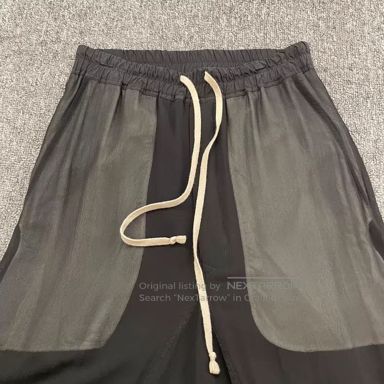 Rick Owens Rick Owens Mainline thin silk trousers Size US 36 / EU 52 - 2 Thumbnail