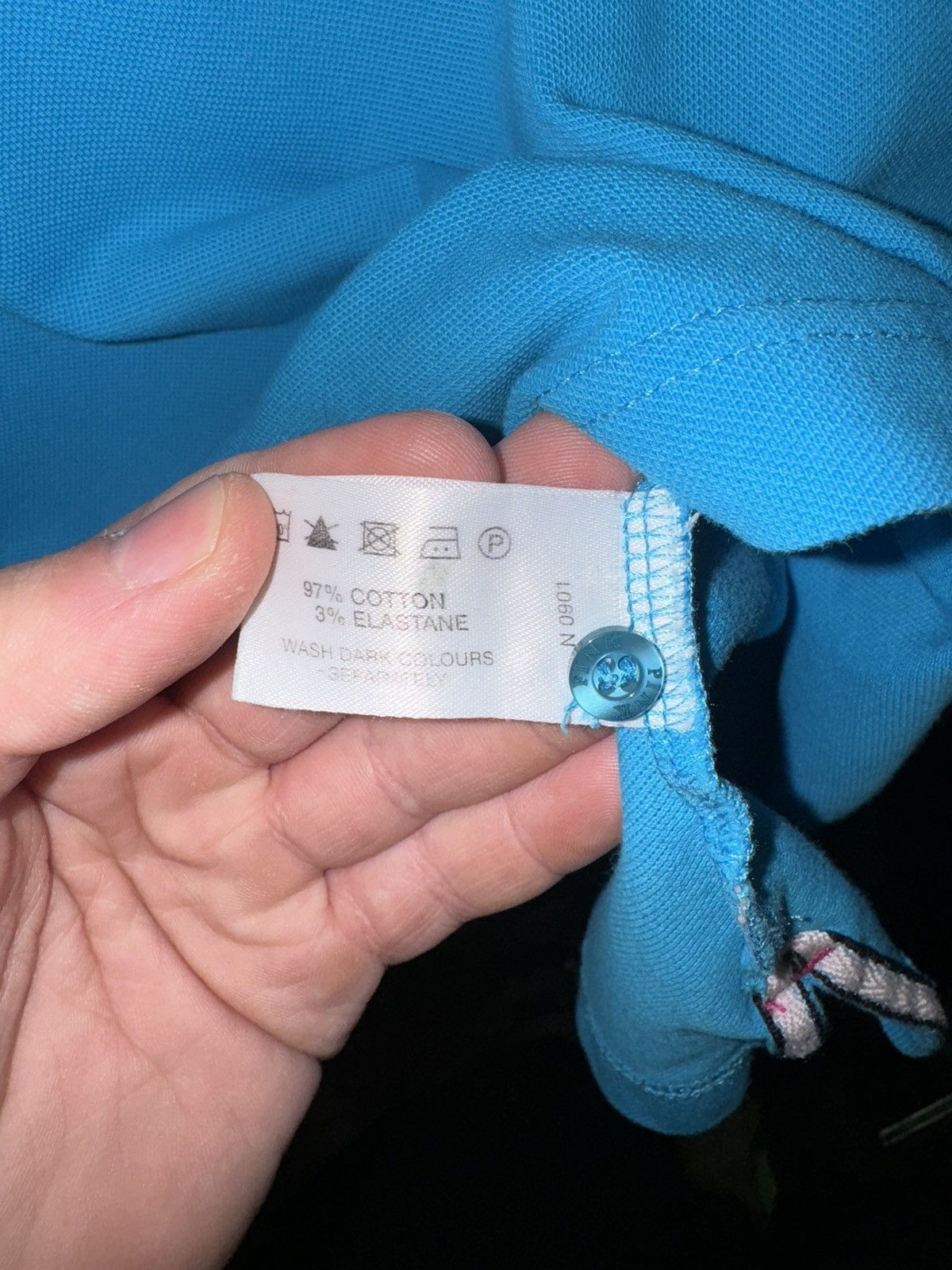 Thomas Pink Thomas Pink Jermyn Street London Cyan Polo T-Shirt Fox Size US M / EU 48-50 / 2 - 5 Thumbnail