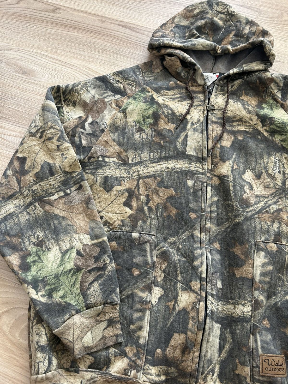 Vintage Vintage Realtree Camo Walls Zipup Hoodie XXL Size US XXL / EU 58 / 5 - 3 Thumbnail