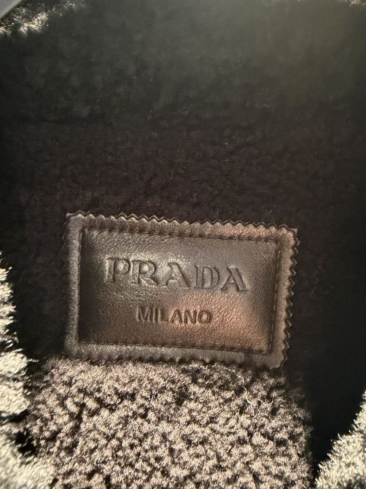 Prada Prada Mens Agnello Leather Bomber Jacket RRP £13.5k S/L Size US L / EU 52-54 / 3 - 13 Thumbnail
