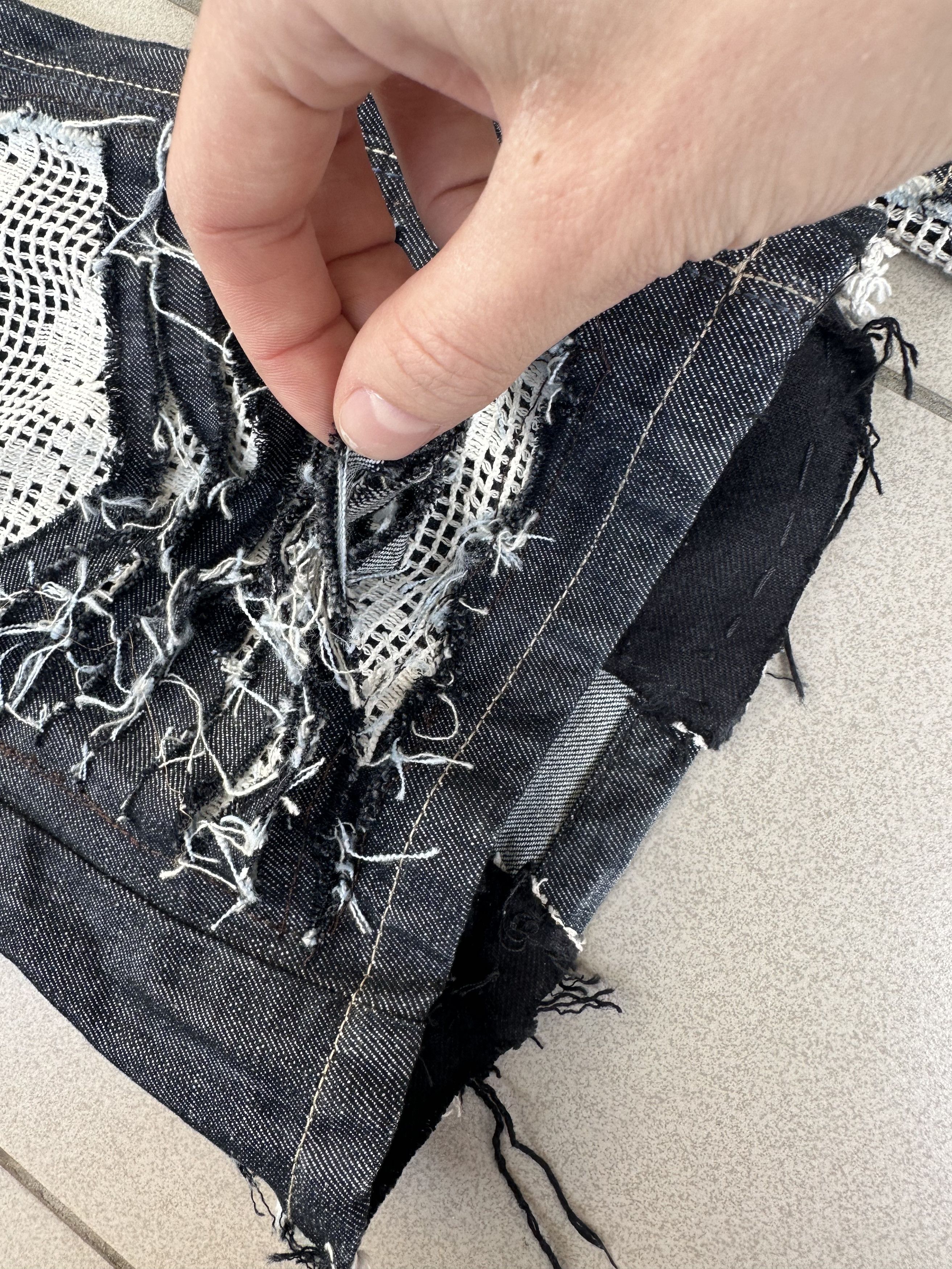 Other Distressed denim pants avant garde opium paradoxe Size US 36 / EU 52 - 3 Thumbnail