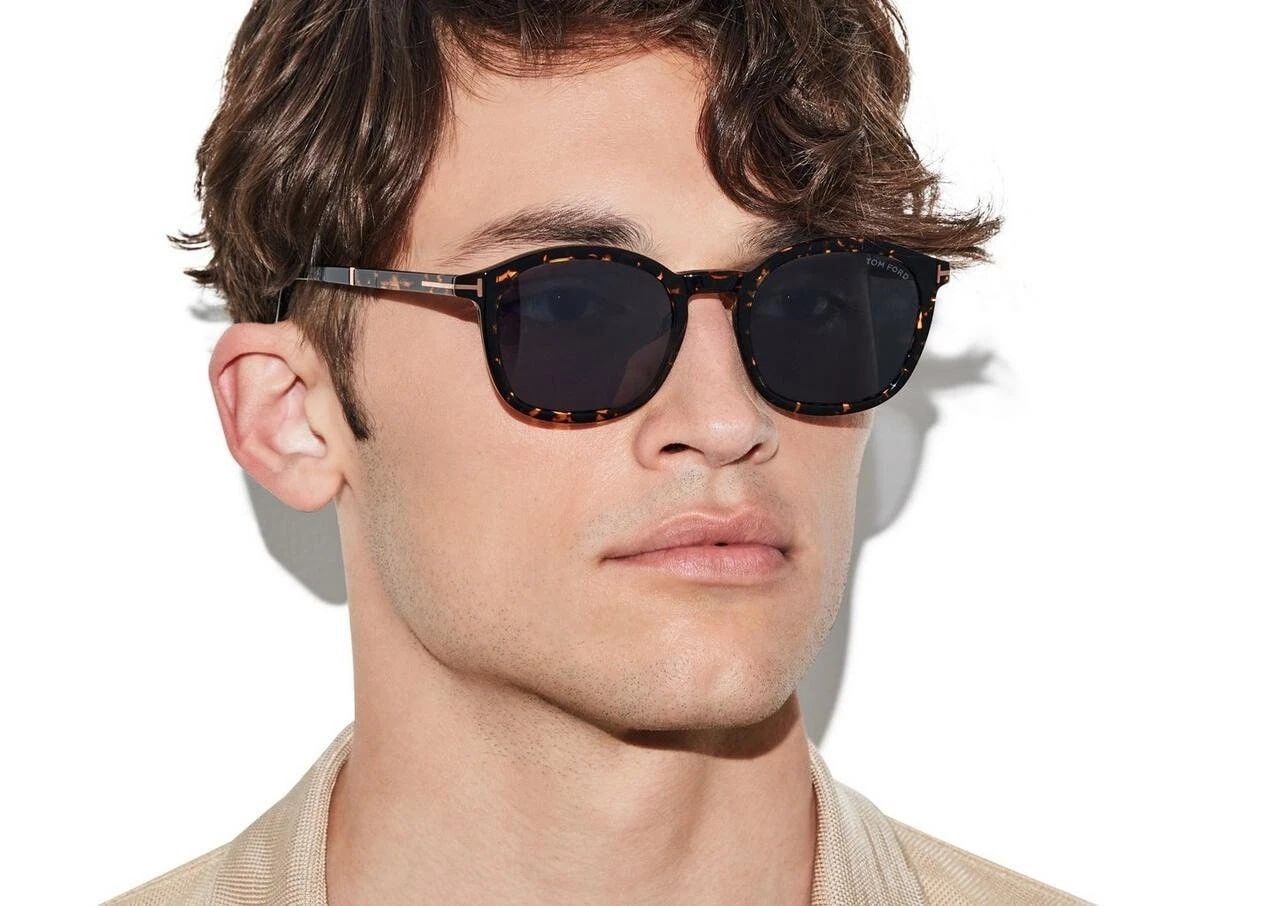 Tom Ford TOM FORD JAYSON TF1020N 01D Black POLARIZED Sunglasses 1020 Size ONE SIZE - 11 Thumbnail