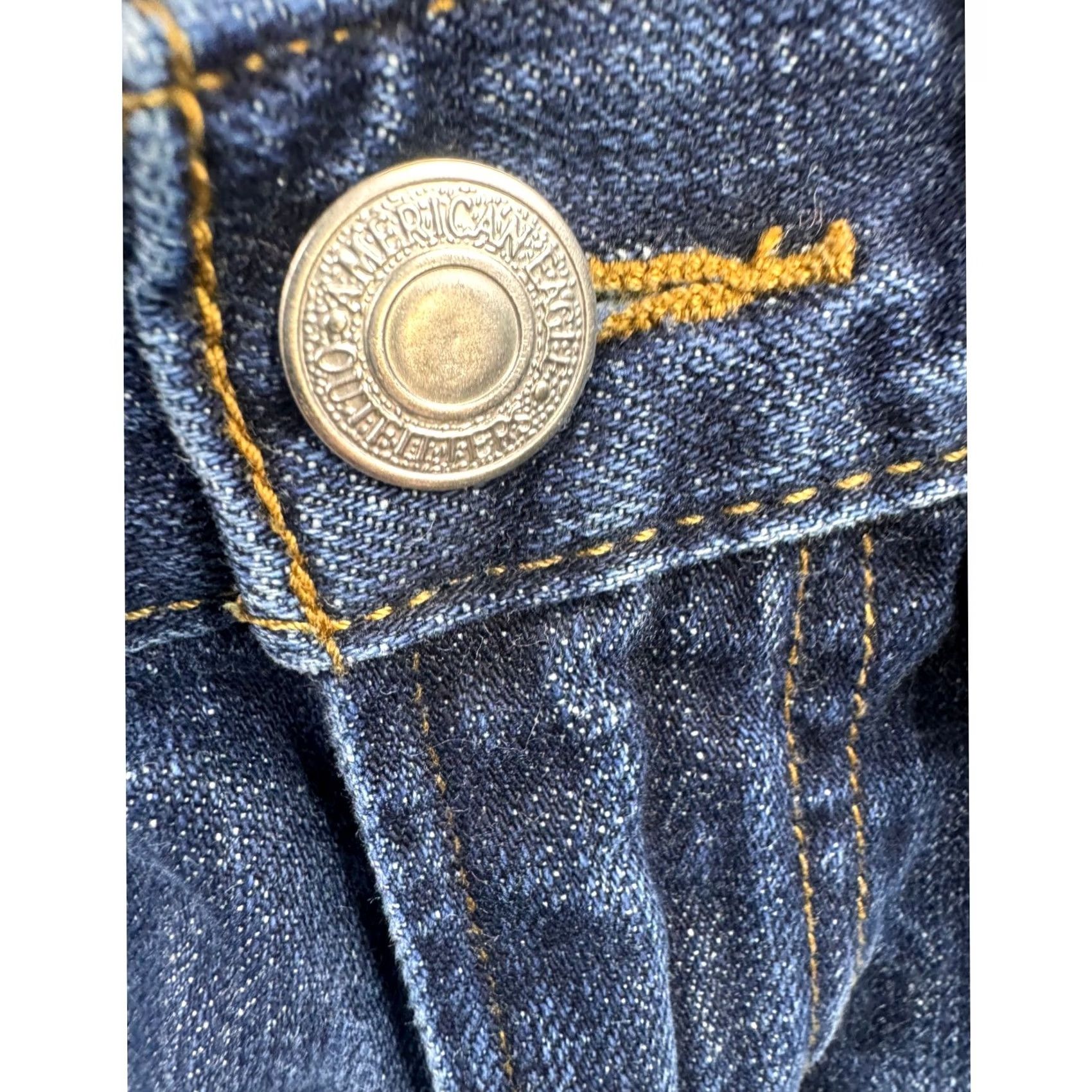 American Eagle Outfitters American Eagle Outfitters Original Boot Jeans Mens Blue Dark Wash Denim 28x30 Size US 28 / EU 44 - 6 Thumbnail