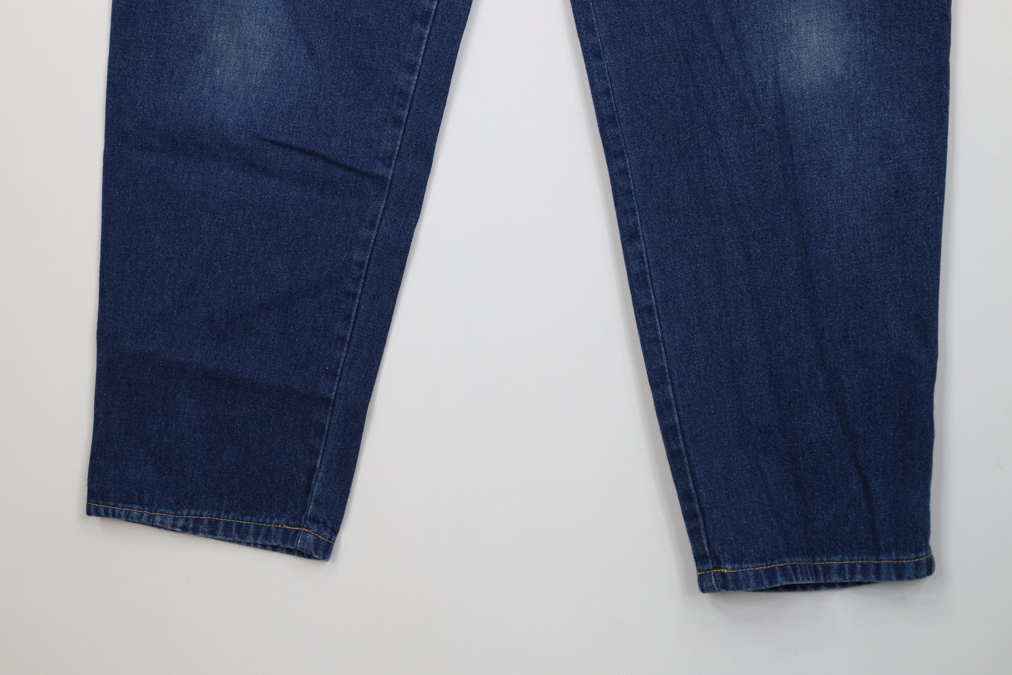 Lee Vintage 80s 90s Lee Pleated Relaxed Fit Denim Jeans USA Size 34" / US 12 / IT 48 - 4 Thumbnail