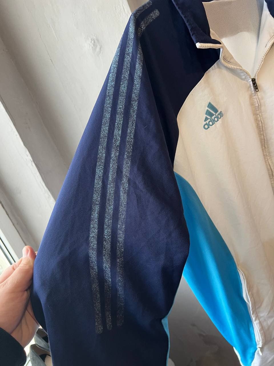 Adidas 2002/03 OLYMPIQUE MARSEILLE TRAINING SOCCER TRACK JACKET XL Size US XL / EU 56 / 4 - 4 Thumbnail