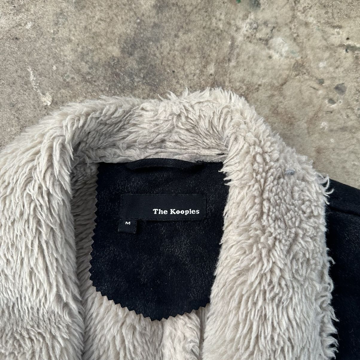 Designer × The Kooples The Kooples black with shearling effect women's Jacket Size M / US 6-8 / IT 42-44 - 4 Thumbnail