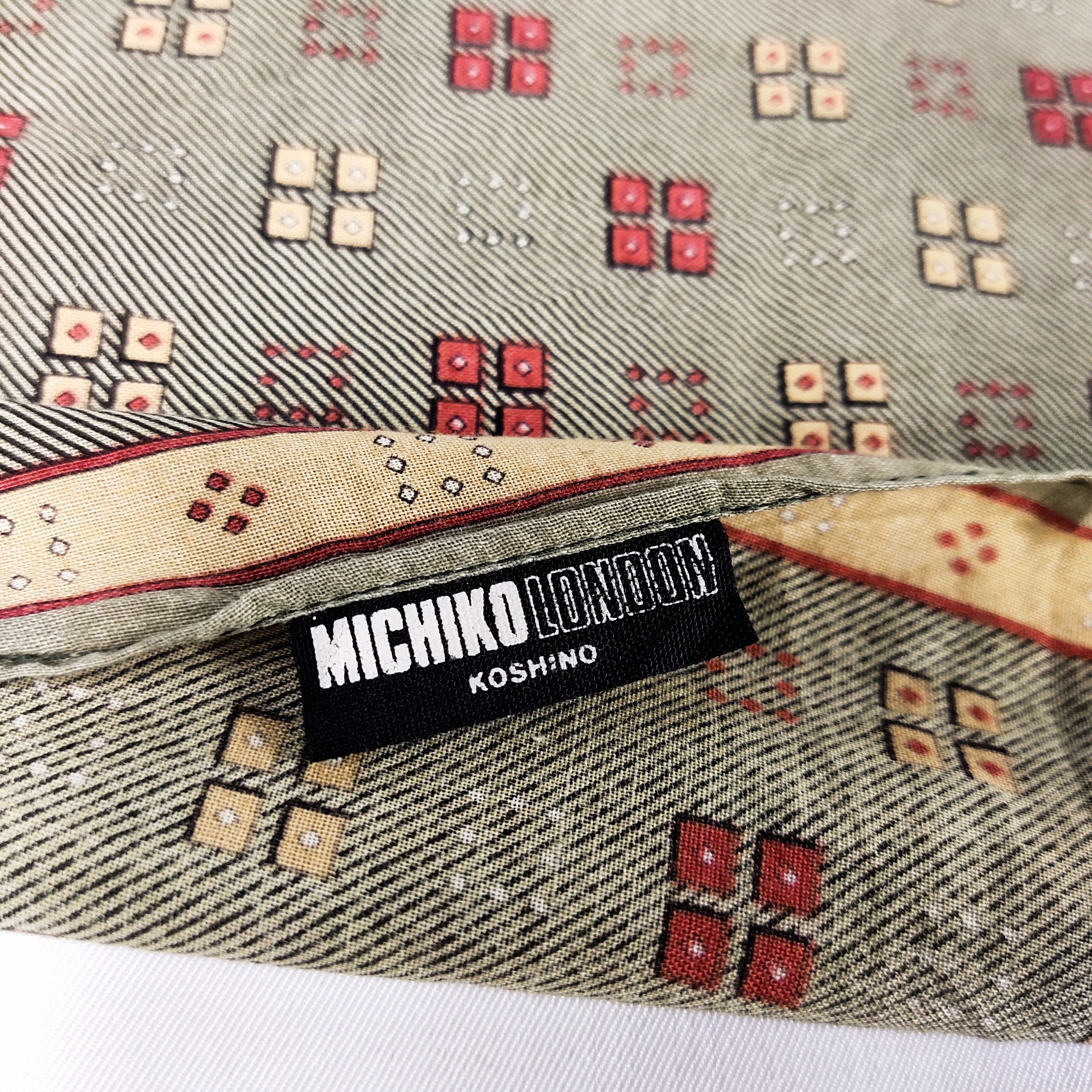Michiko Koshino London × Vintage Michiko Koshino Handkerchief / Neckerchief / Bandana Size ONE SIZE - 6 Thumbnail