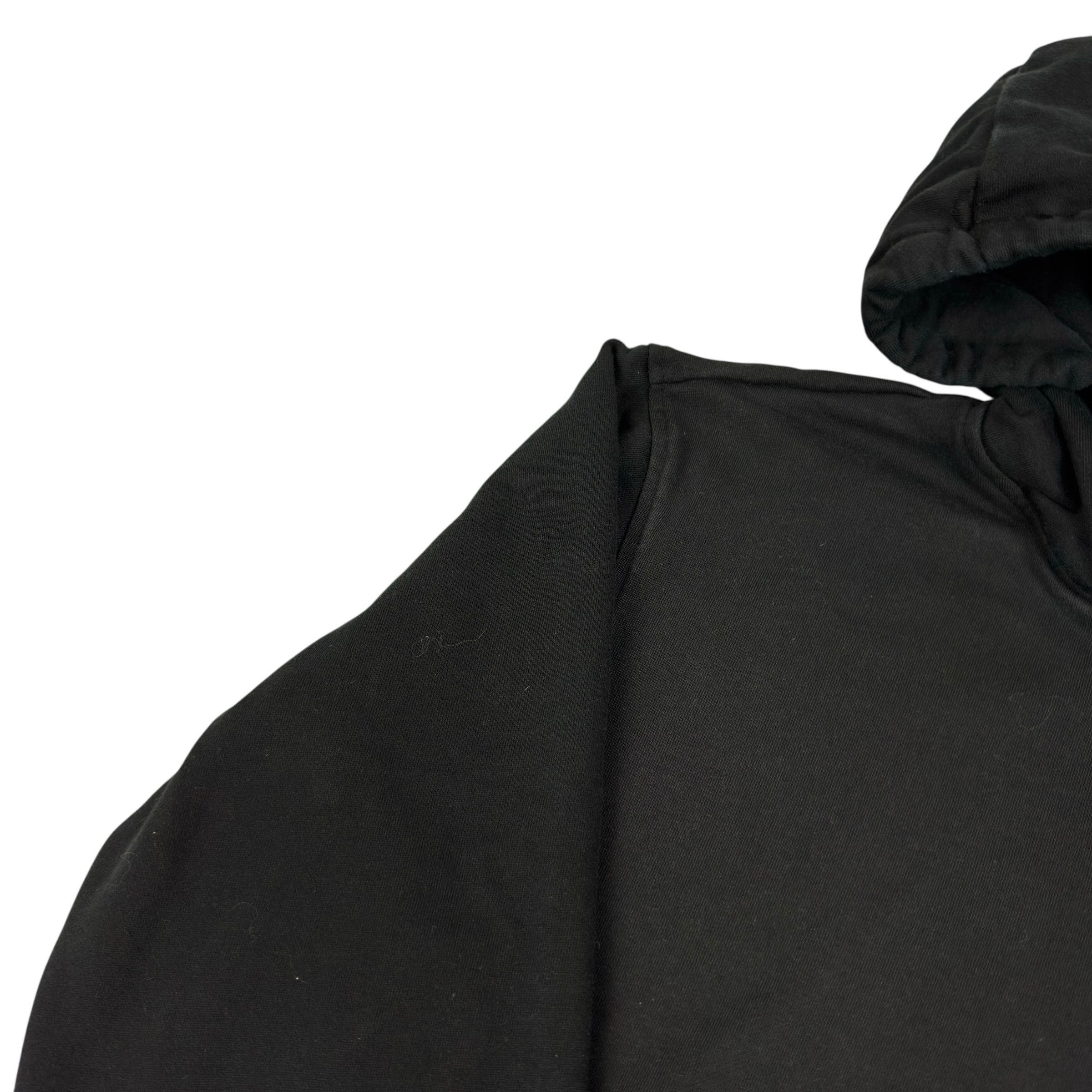 Lacoste Lacoste Men's Black Cotton Classic Fit Pullover Hoodie Large Size US L / EU 52-54 / 3 - 3 Thumbnail