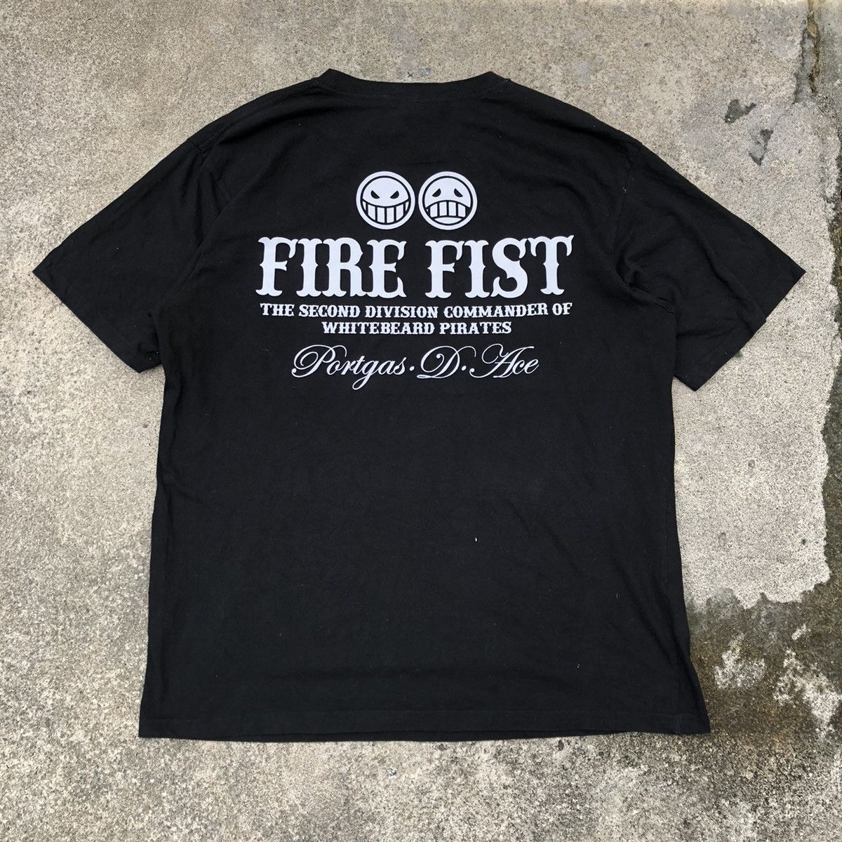 Anime × One Piece 🔥Rare🔥🇯🇵One Piece Portgas D Ace Fire Fist Promo Anime Tee Size US XL / EU 56 / 4 - 5 Thumbnail