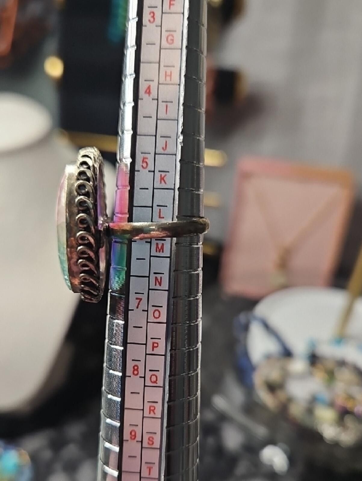 Other Sterling Multicolor Crystal Statement Ring Size 6 Size ONE SIZE - 2 Thumbnail
