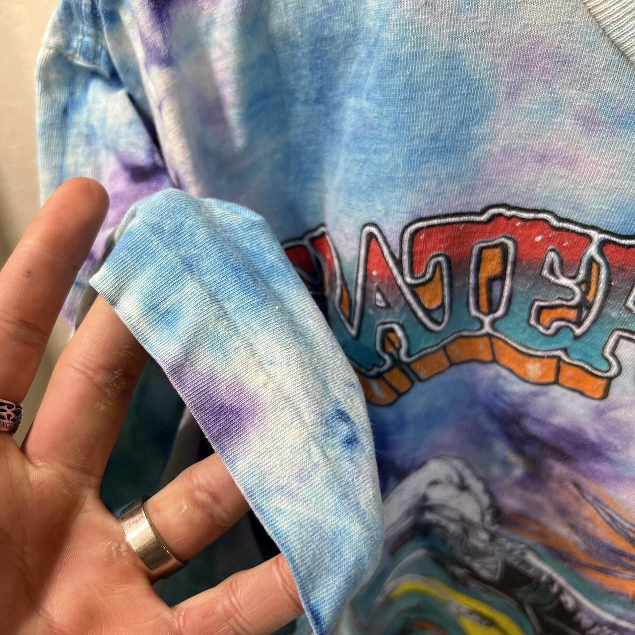 Band Tees × Grateful Dead × Vintage 1990 vintage Grateful Dead Summer Tour tie dye tee Size US XL / EU 56 / 4 - 5 Thumbnail